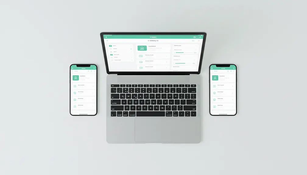 Top 5 E-Learning Platforms in Nepal 2026 — MacBook and iPhone showing educational app interfaces