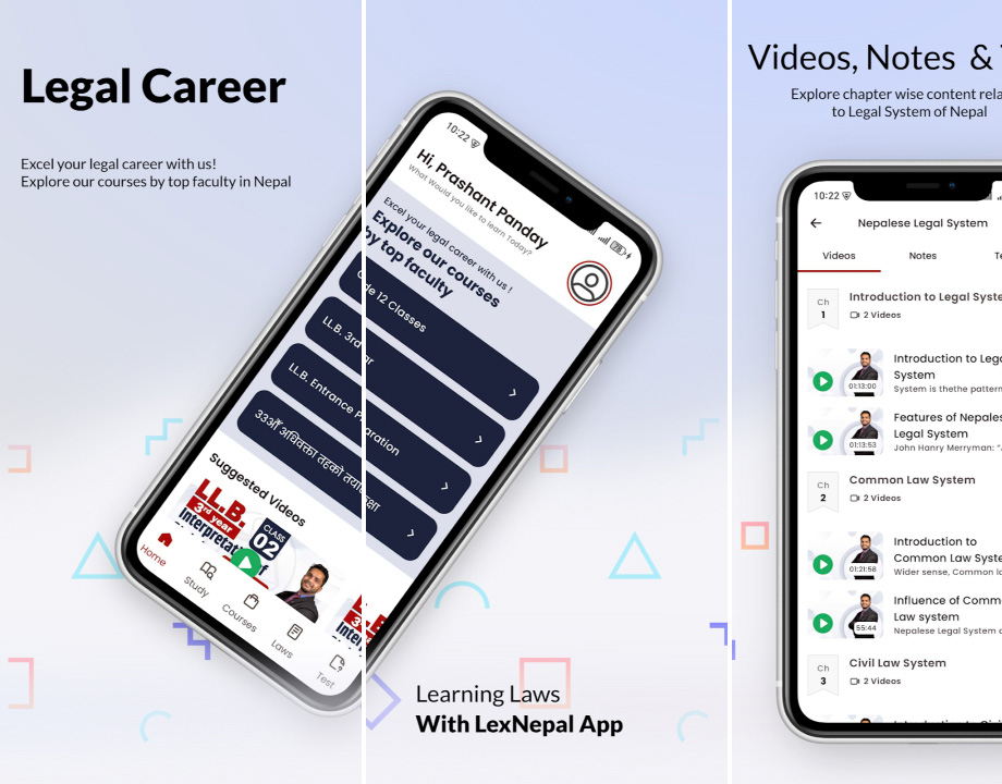 LexNepal — Nepal's Leading Legal Education Platform — built by Rohan Paudel at Saral Apps